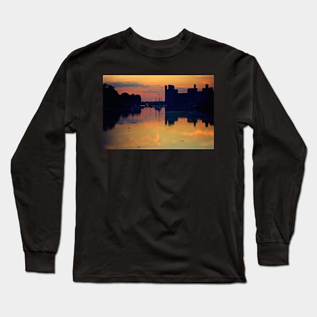 WATERCOLOUR CASTLE & CLOUDS Long Sleeve T-Shirt by dumbodancer